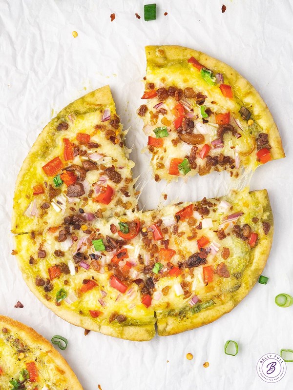 Breakfast pizza