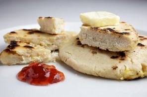 Breakfast pupusas Americanas