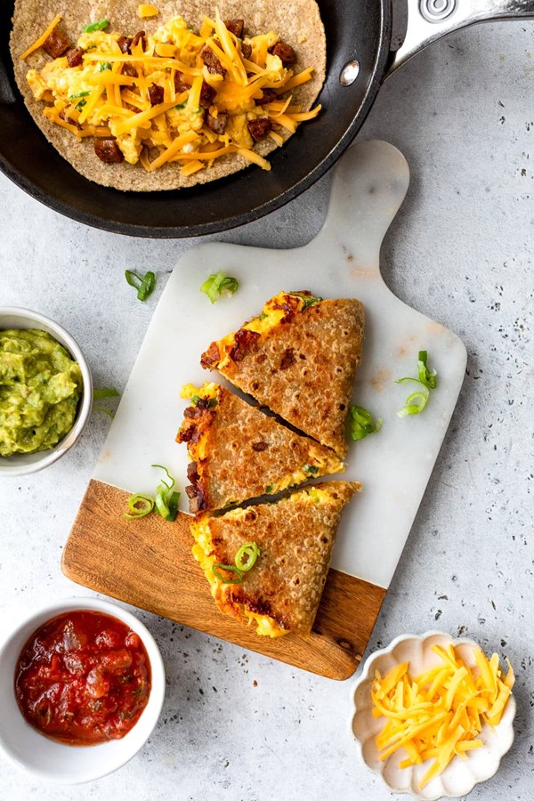 Breakfast quesadilla