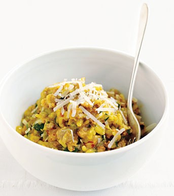 Breakfast risotto