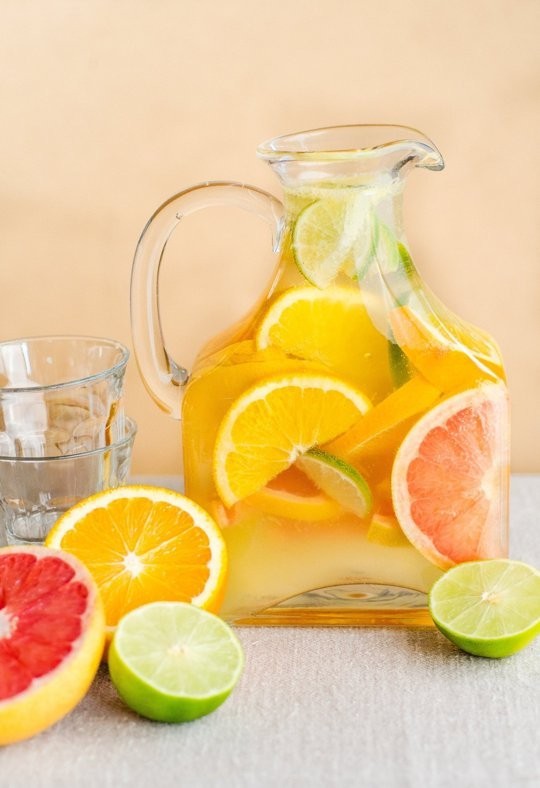 Breakfast sangria