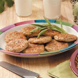 Breakfast sausage patties