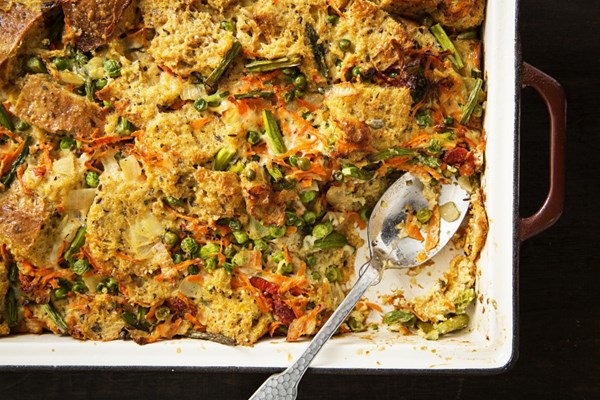 Breakfast strata primavera