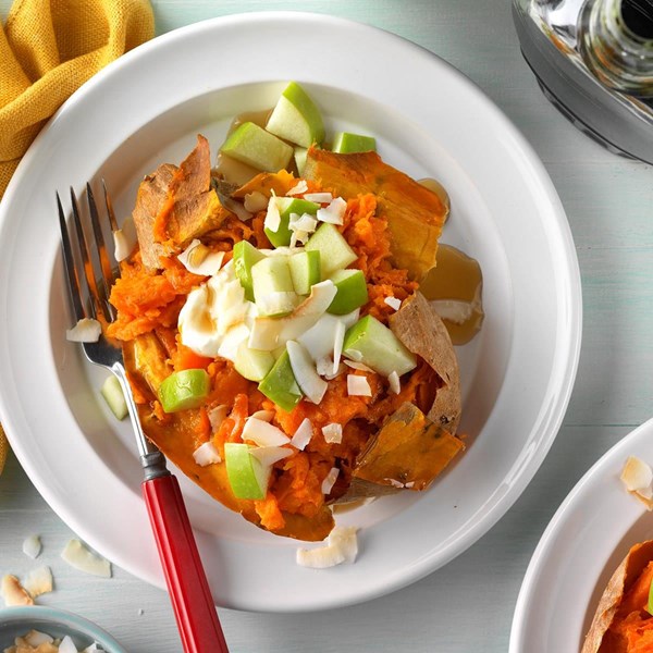 Breakfast sweet potatoes