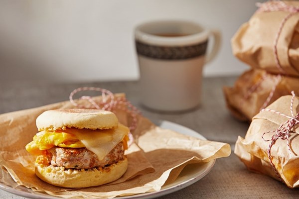 Breakfast turkey sausage