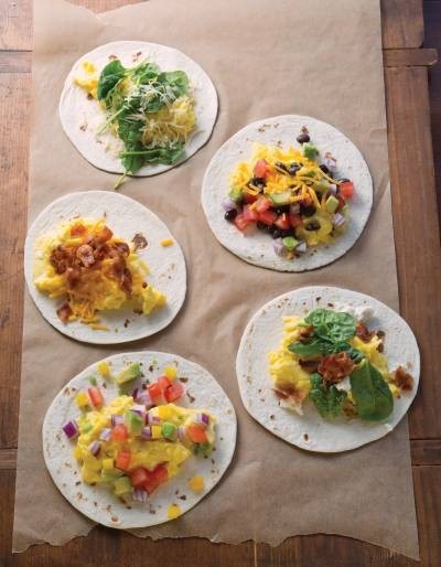 Breakfast wraps