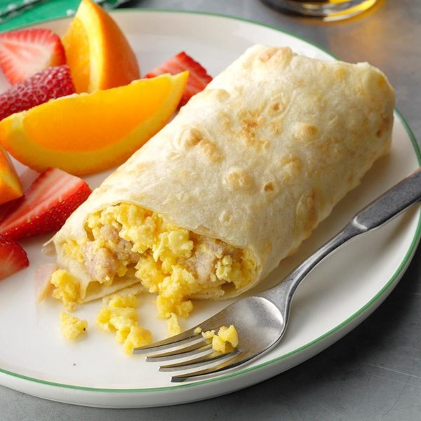 Breakfast wraps