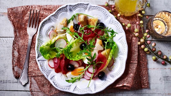 Bresaola salad (Insalate della Valtellina)