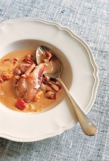 Breton lobster in tomato cream sauce (Homard Breton à l'Américaine)