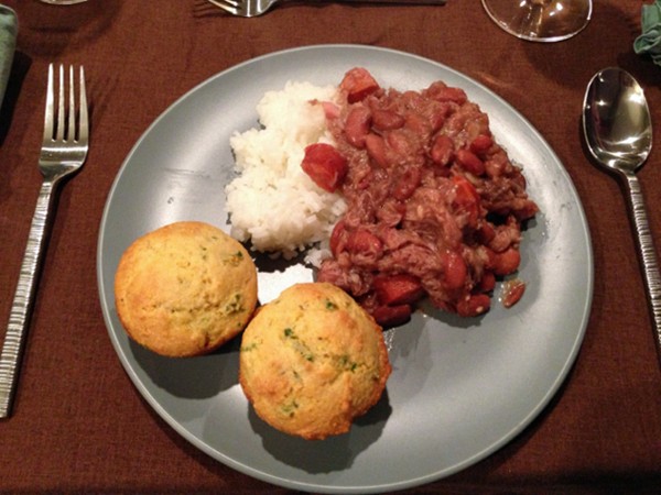 Brian’s red beans and rice