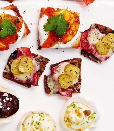 Brie & pastrami melts