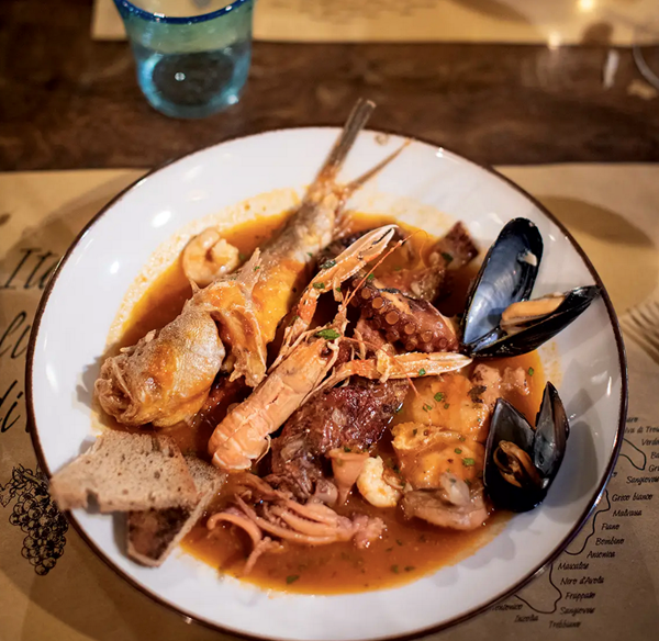 Brindisi-style seafood soup [Ernesto Palma]