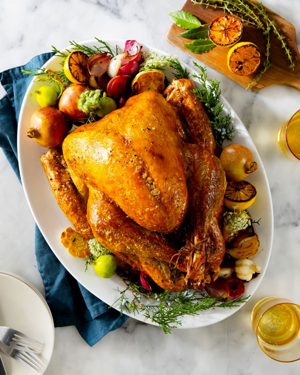 Brined turkey