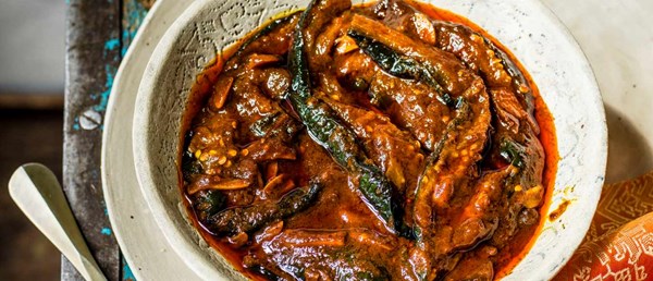 Brinjal pickle