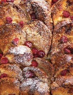 Brioche bread & butter pudding