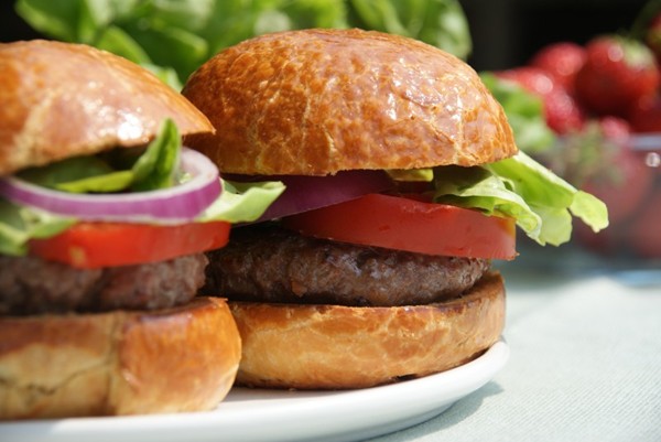 Brioche burger buns
