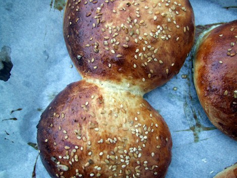 Brioche burger buns