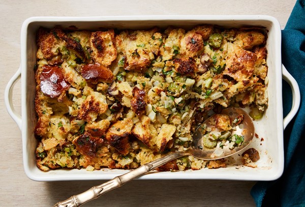 Brioche chestnut stuffing