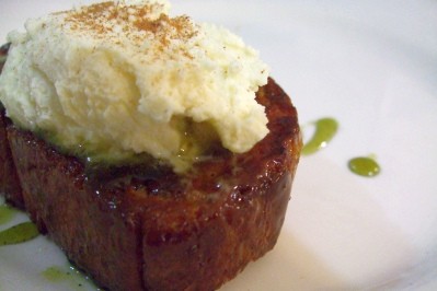 Brioche, ricotta & matcha honey