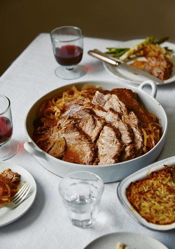 Brisket in cola