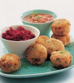 British fried fish patties