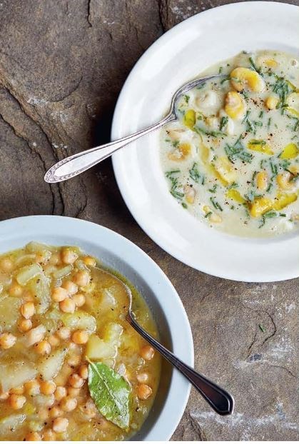 Broad bean & fennel seed soup (Maccu di fave)
