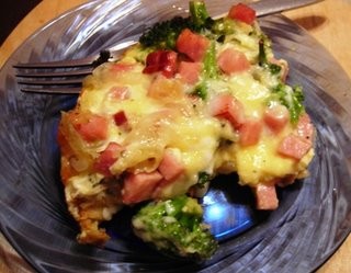 Broccoli & ham quistrata