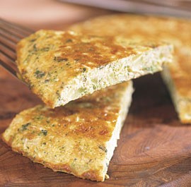 Broccoli & herb frittata