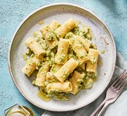 Broccoli & taleggio rigatoni