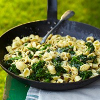 Broccoli and anchovy orecchiette