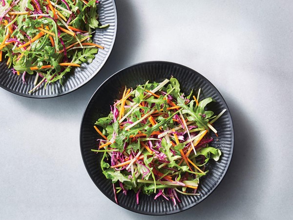 Broccoli-and-arugula salad
