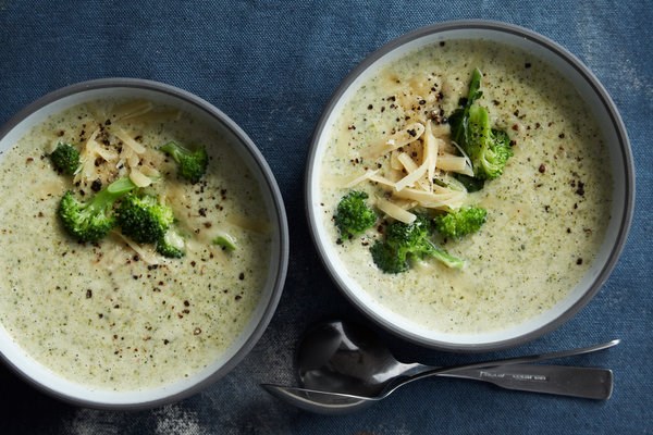 Broccoli and cheddar soup