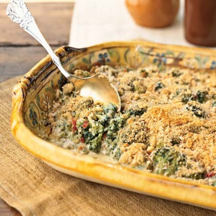 Broccoli and Parmesan casserole