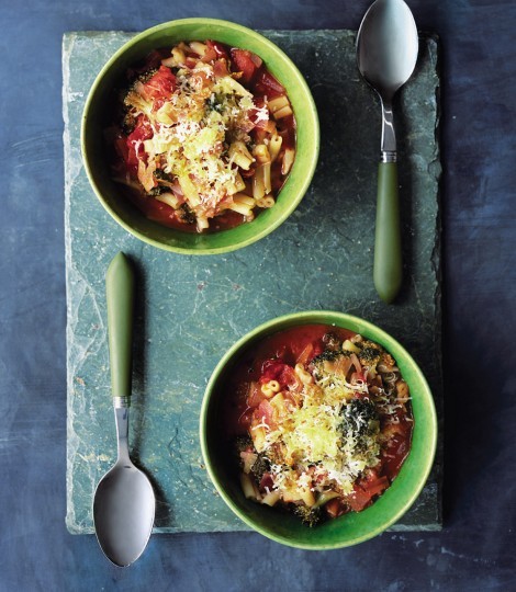 Broccoli and pasta soup