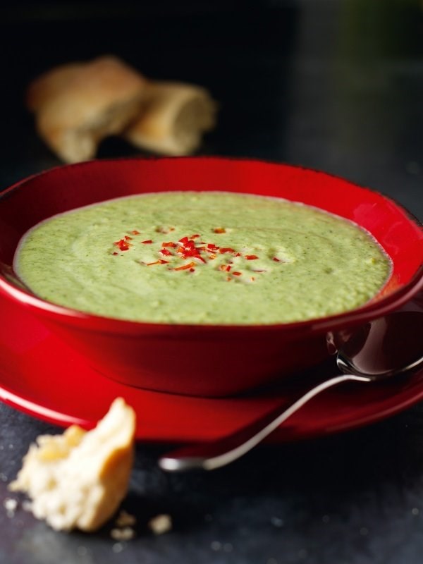 Broccoli and Stilton soup