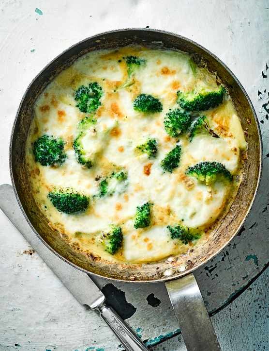Broccoli and Taleggio frittata