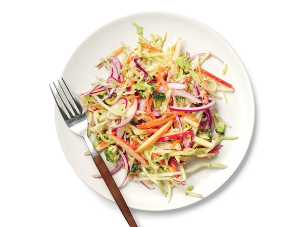 Broccoli-apple slaw
