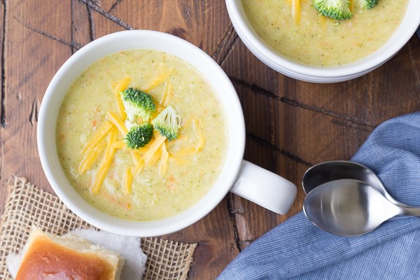Broccoli cheddar soup