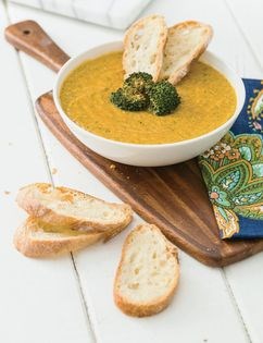 Broccoli cheddar soup