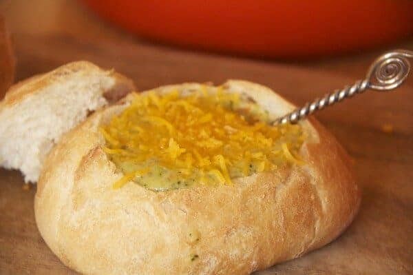 Broccoli cheddar soup