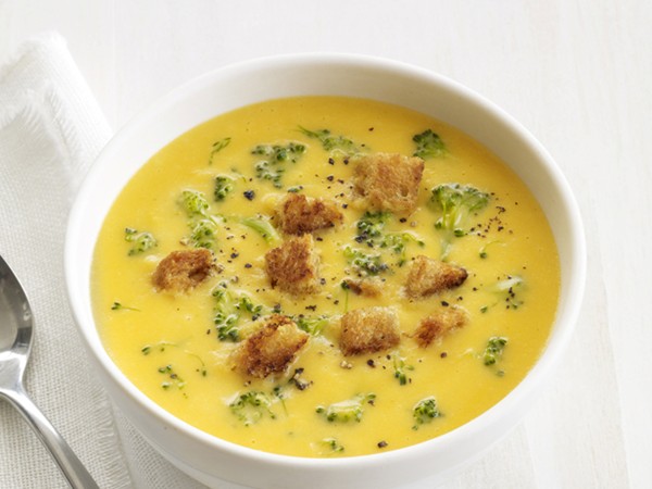 Broccoli-cheddar soup