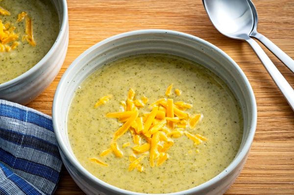 Broccoli-cheddar soup