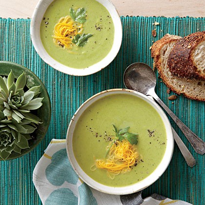 Broccoli-cheese soup