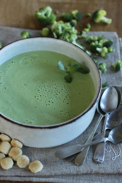 Broccoli cheese soup