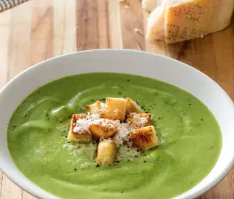 Broccoli-cheese soup