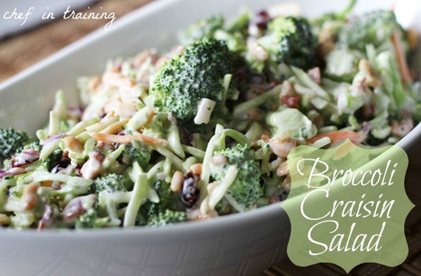 Broccoli Craisin salad