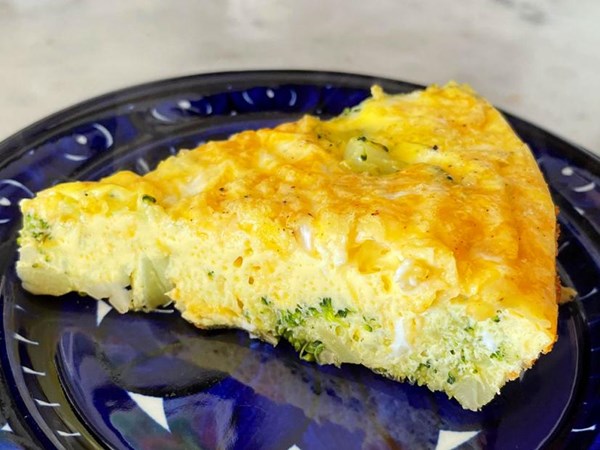 Broccoli frittata