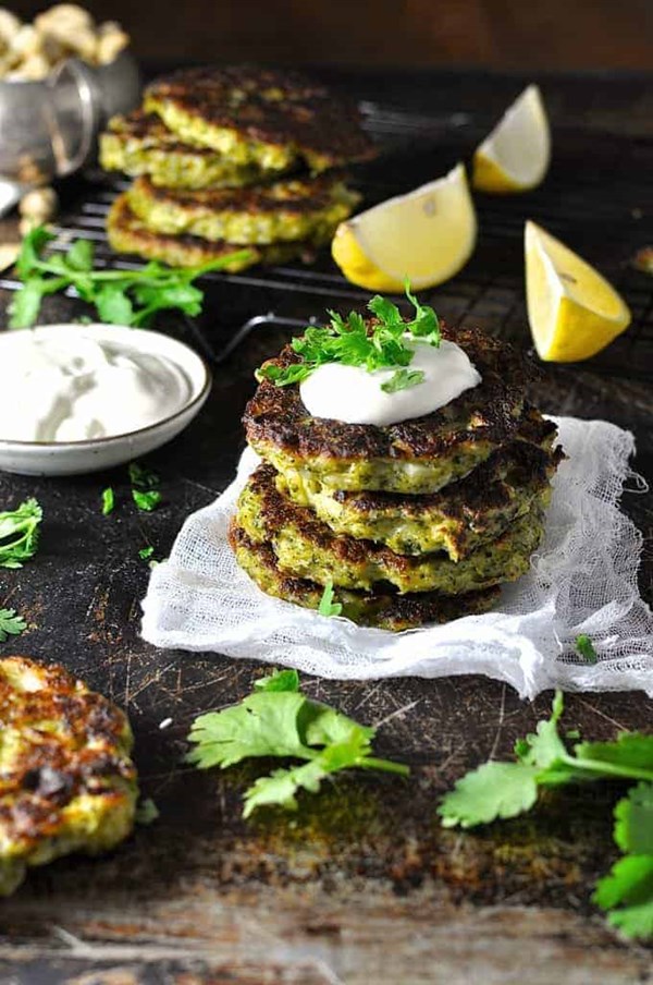 Broccoli fritters