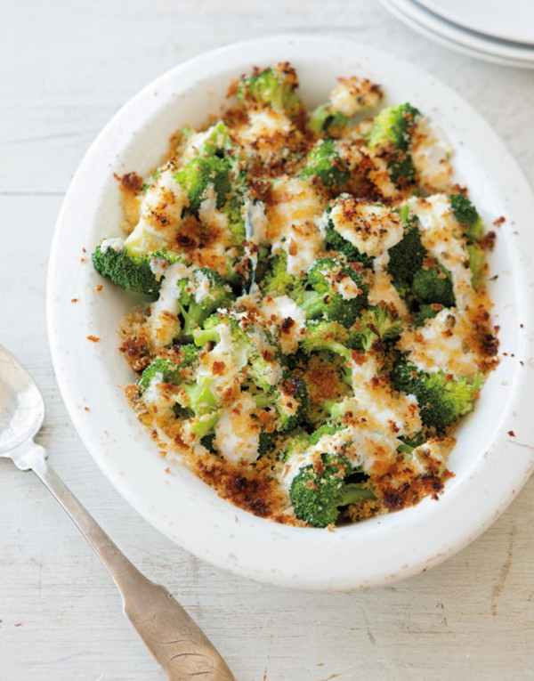 Broccoli gratin