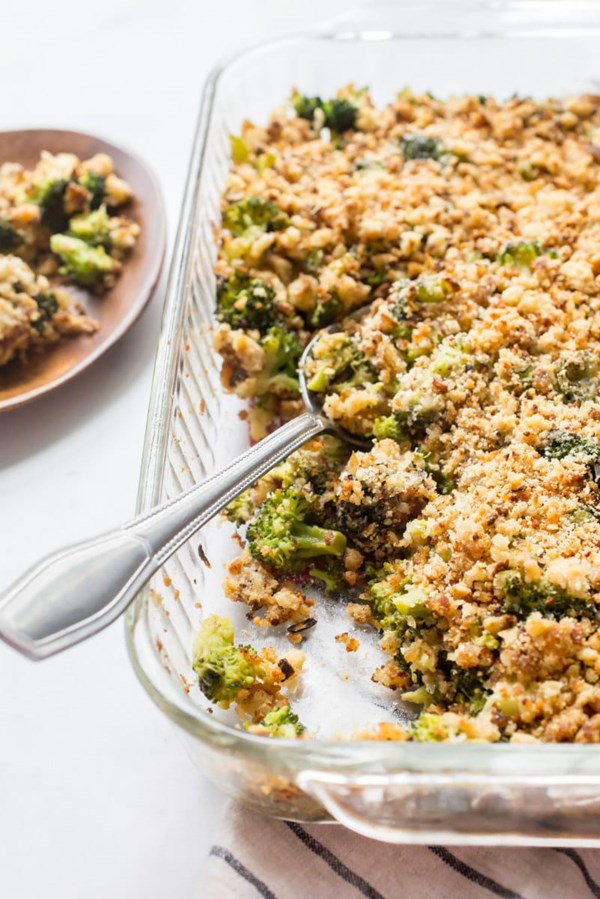 Broccoli gratin
